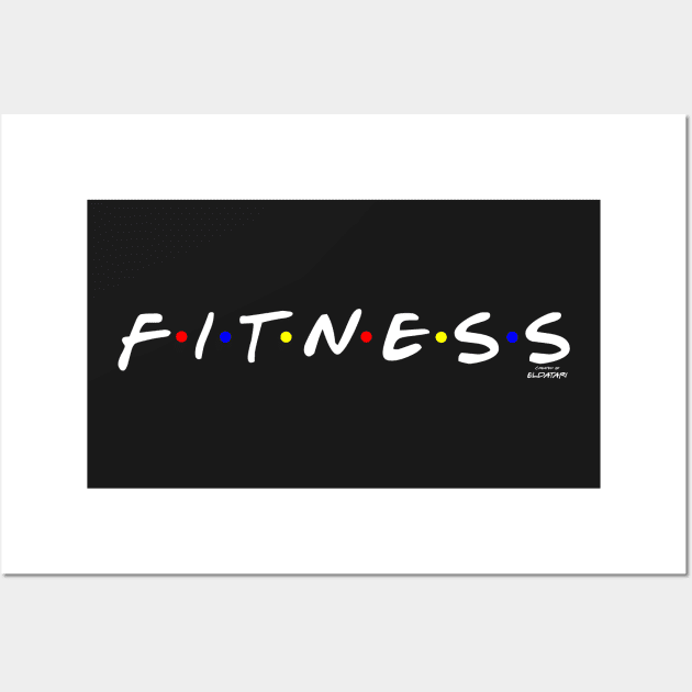 Fitness Wall Art by eldatari